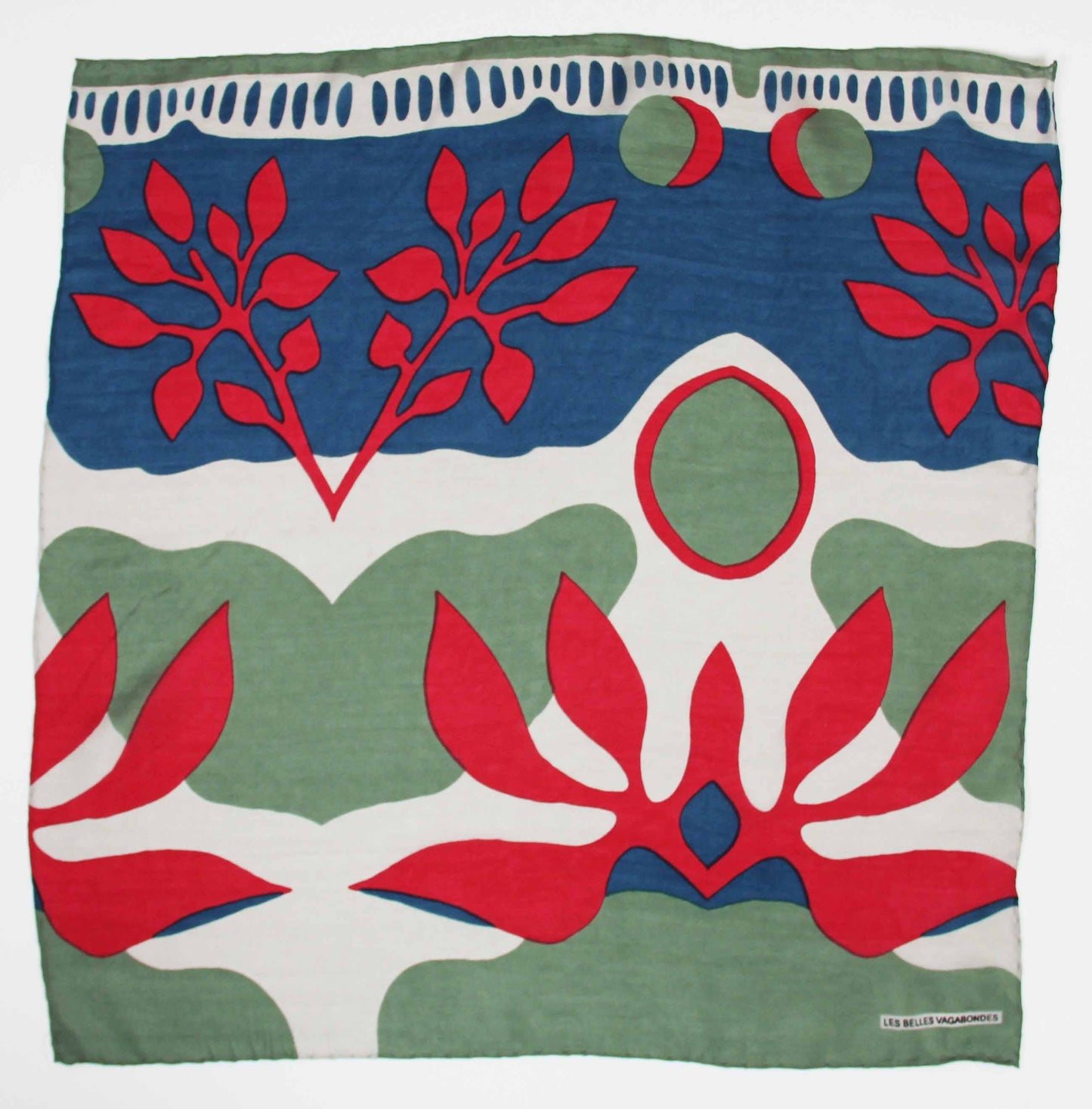 Foulard MARINE - Mini Aralia