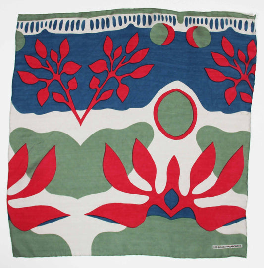 Foulard MARINE - Mini Aralia