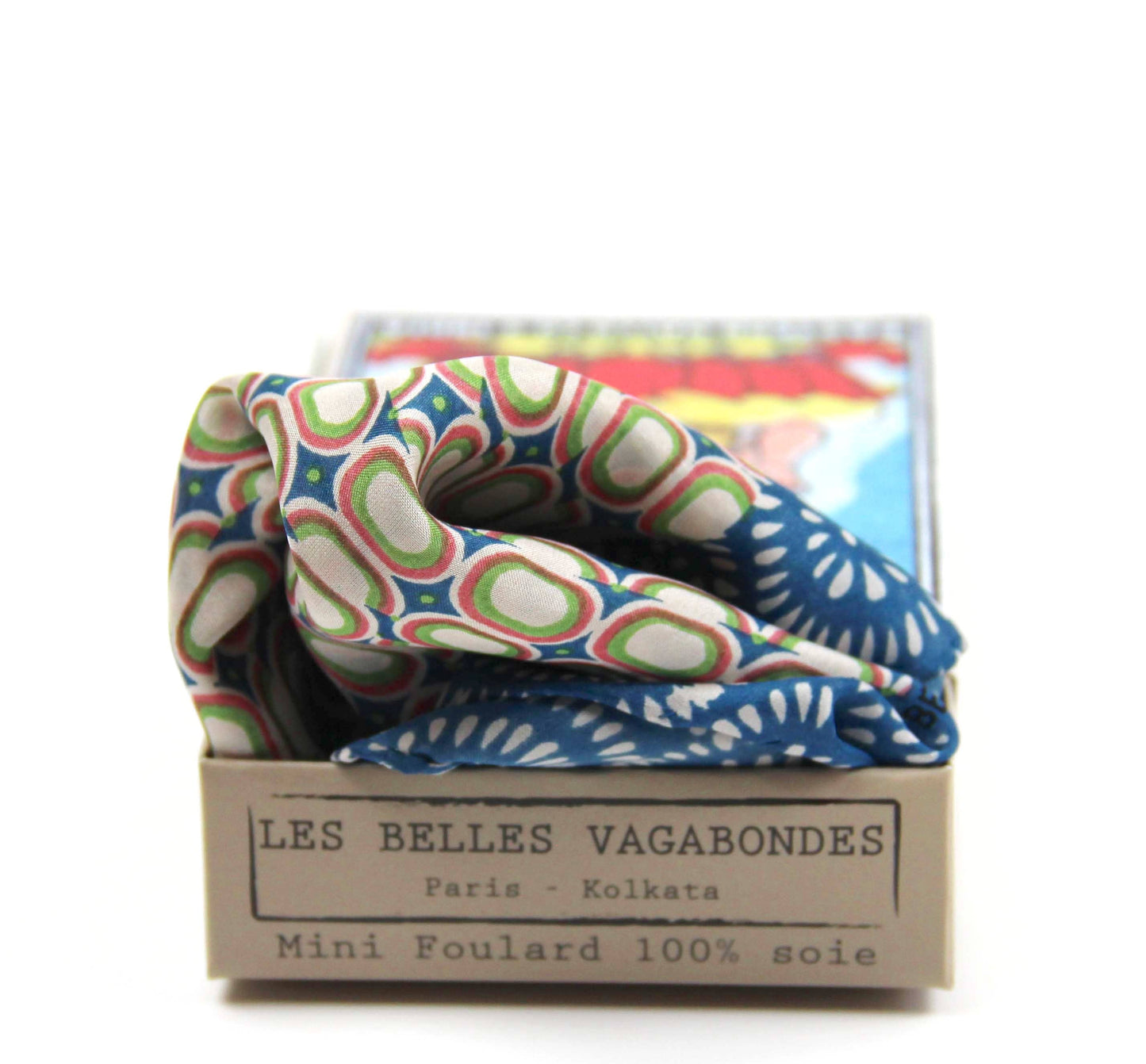 Foulard BLEU - Mini Tempo