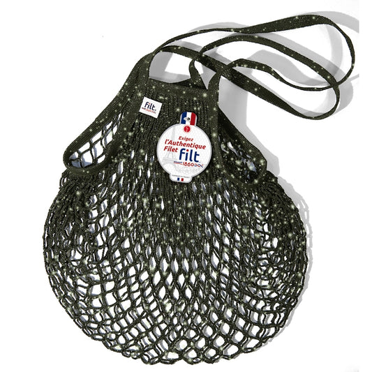 Filet à provision KAKI LUREX
