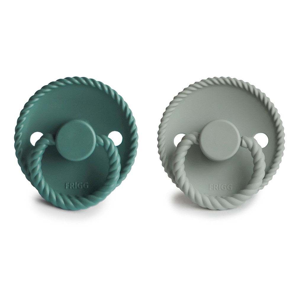 Sucette Rope - SAGE / VINTAGE GREEN 6 à 18 mois (pack de 2)
