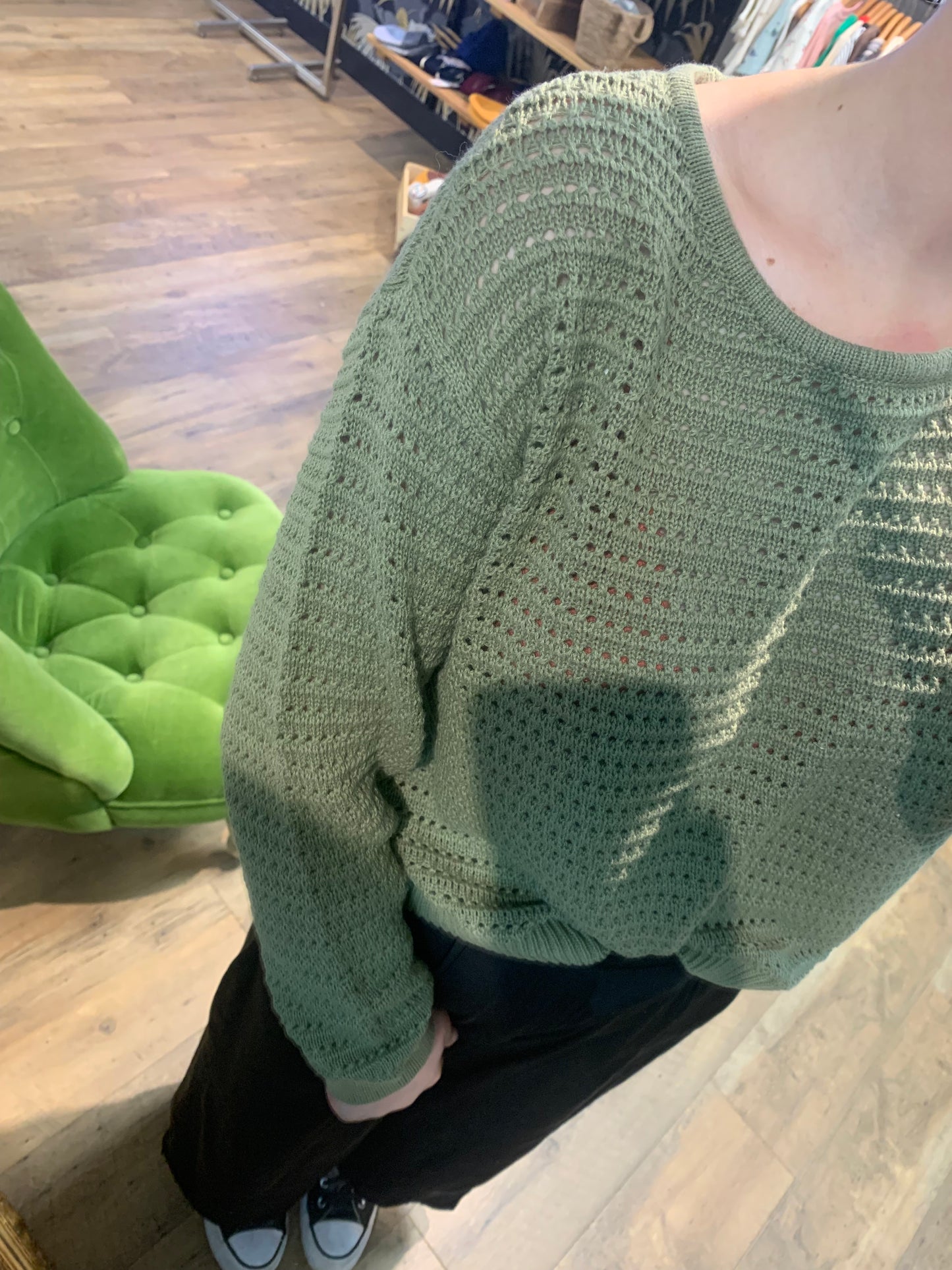 Pull OIL GREEN - Vibellisina