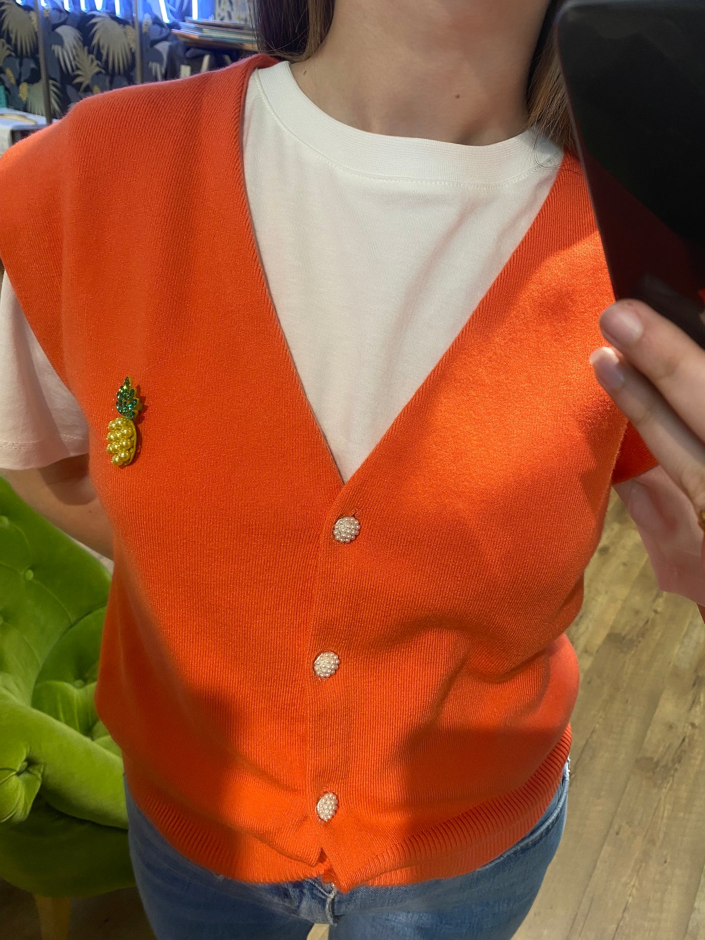 Gilet sans manche ORANGE - Molla