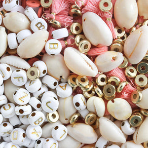 Mélange de perles heishi et de breloques - Marrakech