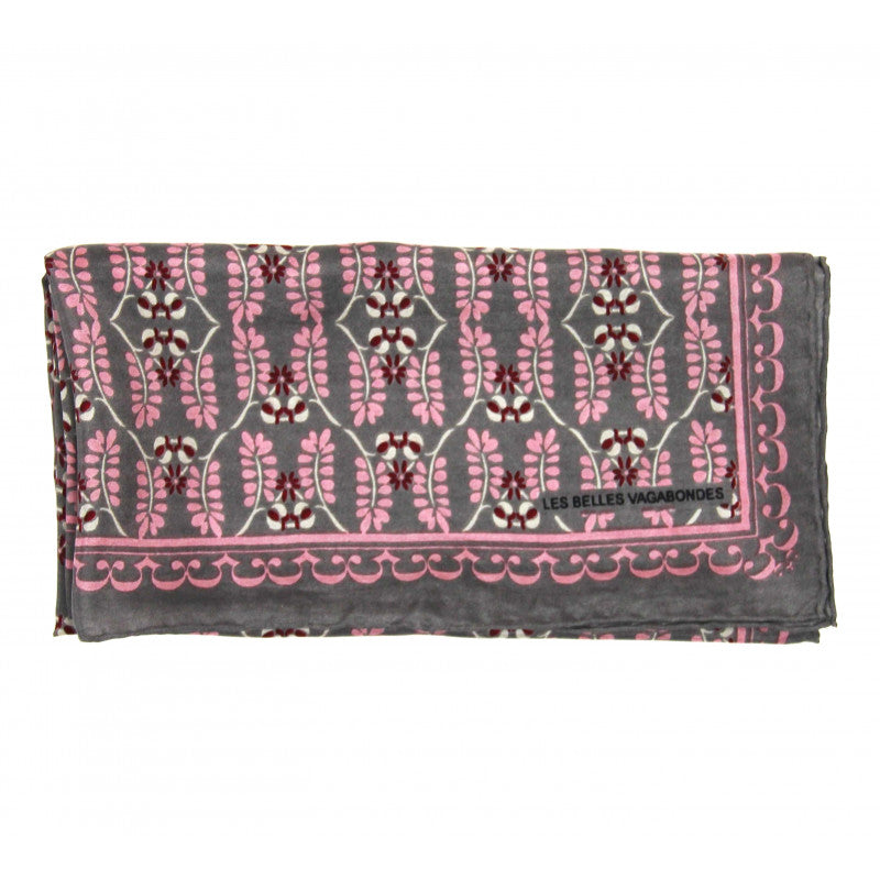 Foulard MARRON - Mini Albertine
