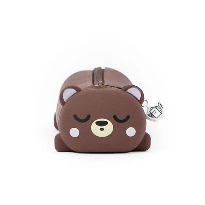 Trousse en silicone – Petit ours paresseux