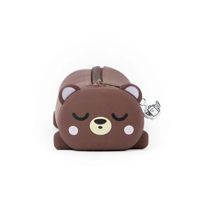 Trousse en silicone – Petit ours paresseux
