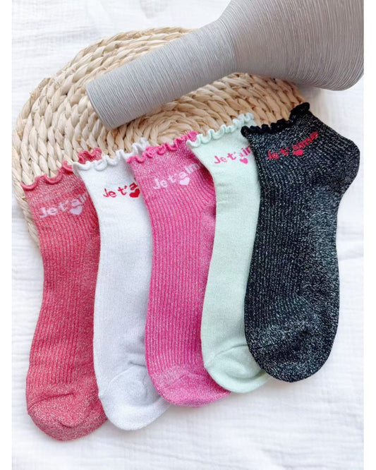 Chaussettes JE T'AIME