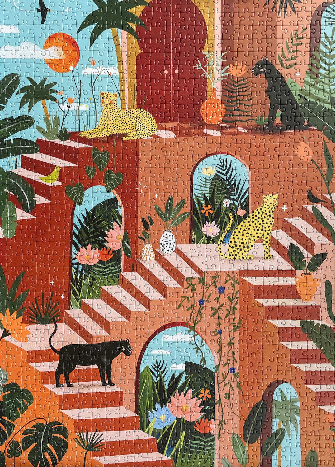 Puzzle 1000 pièces - Feline Kingdom