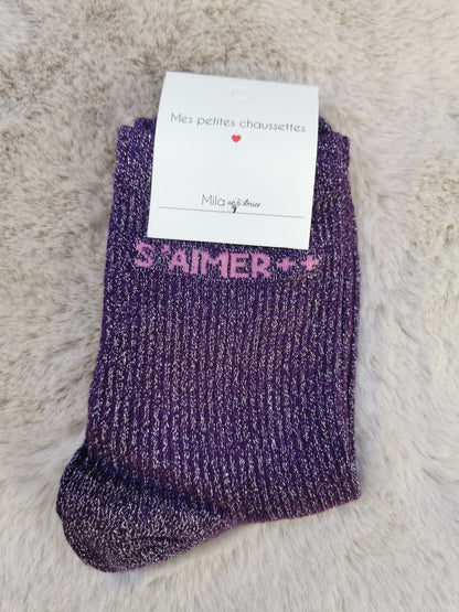 Chaussettes S’AIMER ++