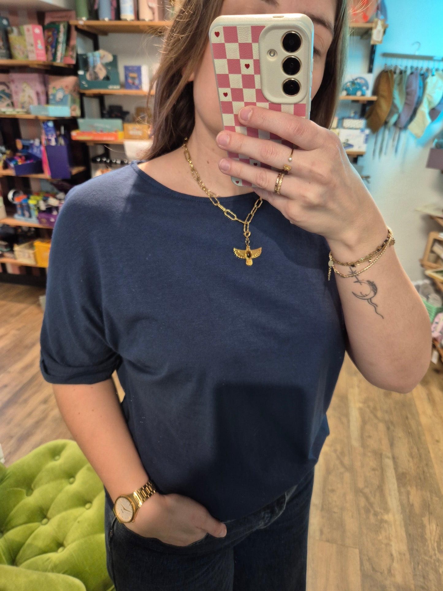 Tee-shirt NAVY - Vadim