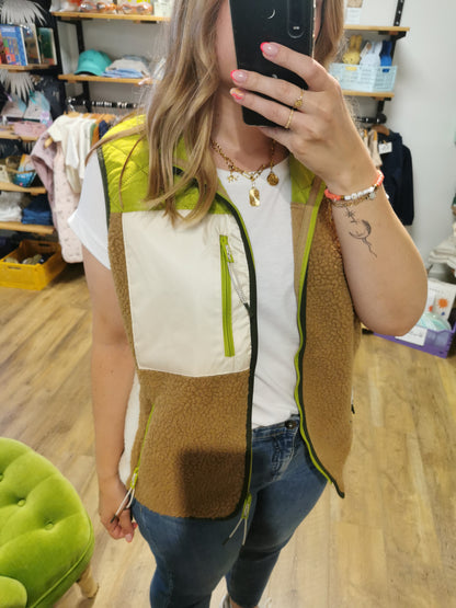 Sans manche SPLIT PEA MIX - Jcberri waistcoat 6
