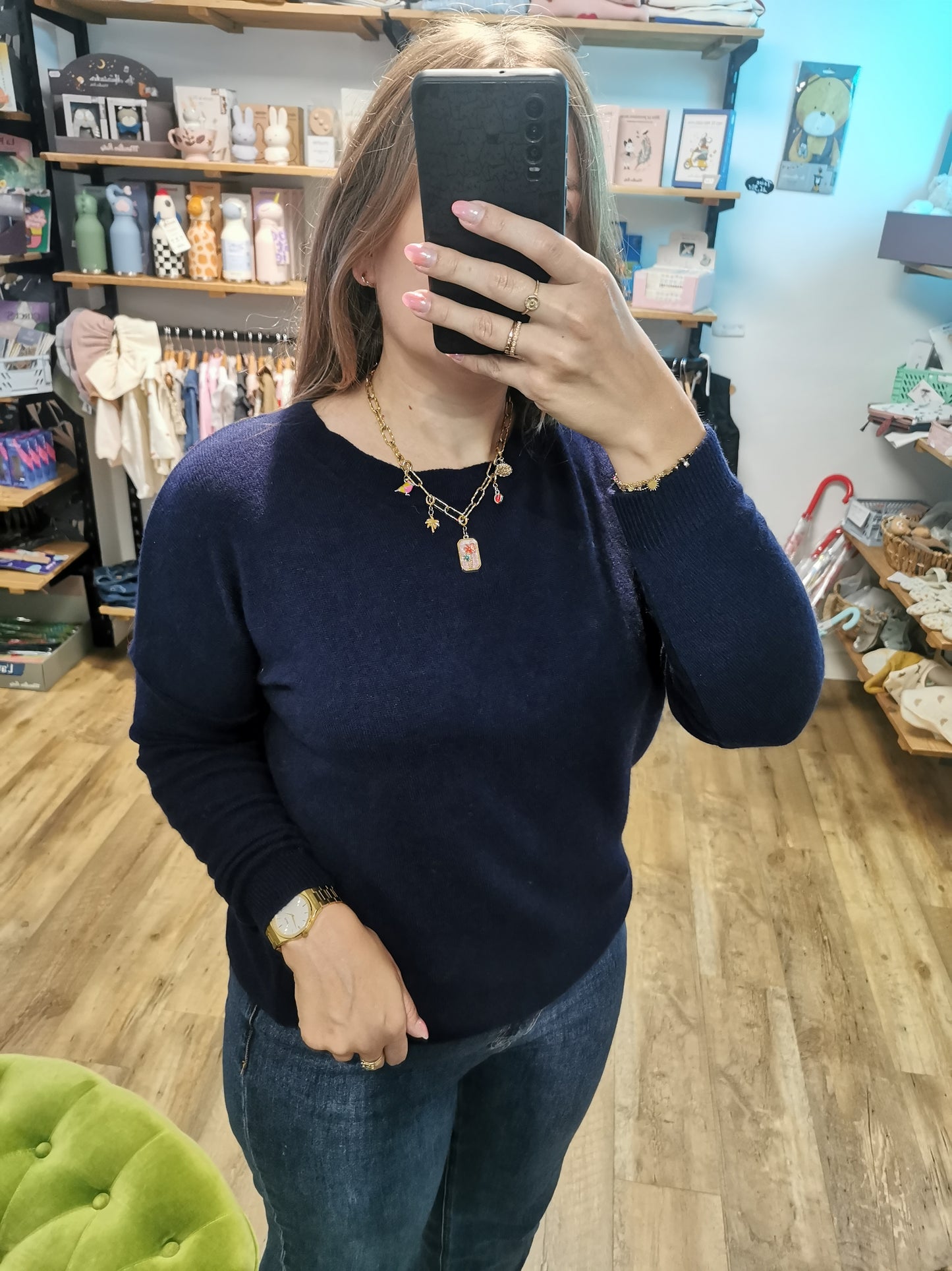 Pull NAVY - Jackie