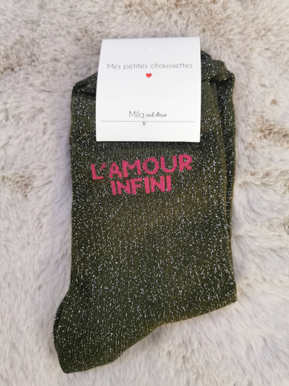 Chaussettes AMOUR INFINI