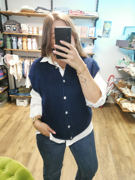 Gilet sans manche NAVY - Billy