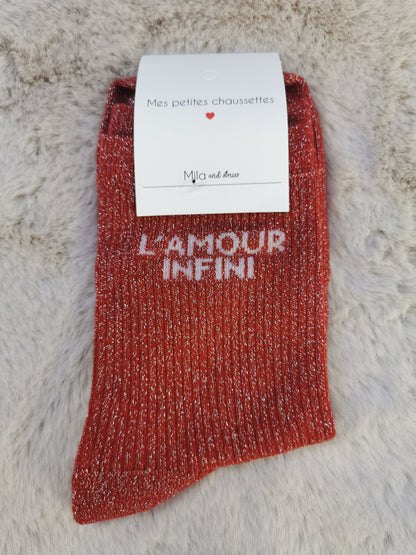 Chaussettes AMOUR INFINI