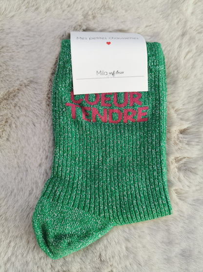 Chaussettes COEUR TENDRE