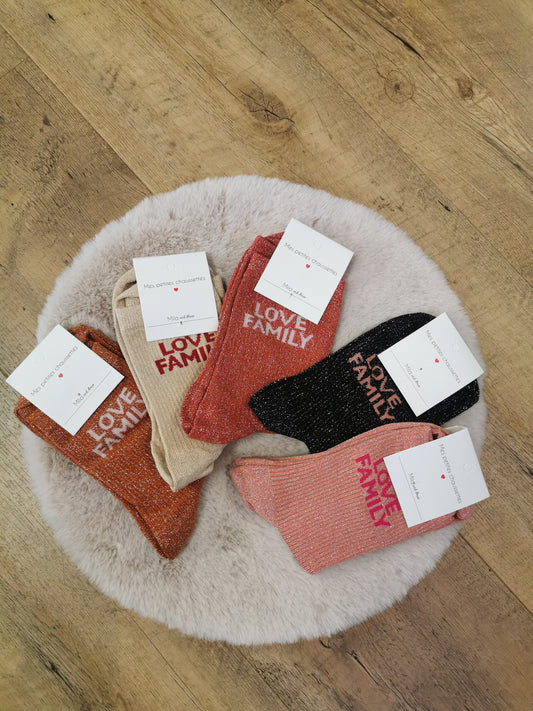 Chaussettes LOVE FAMILY