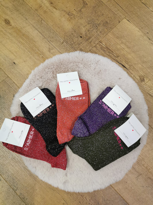 Chaussettes S’AIMER ++