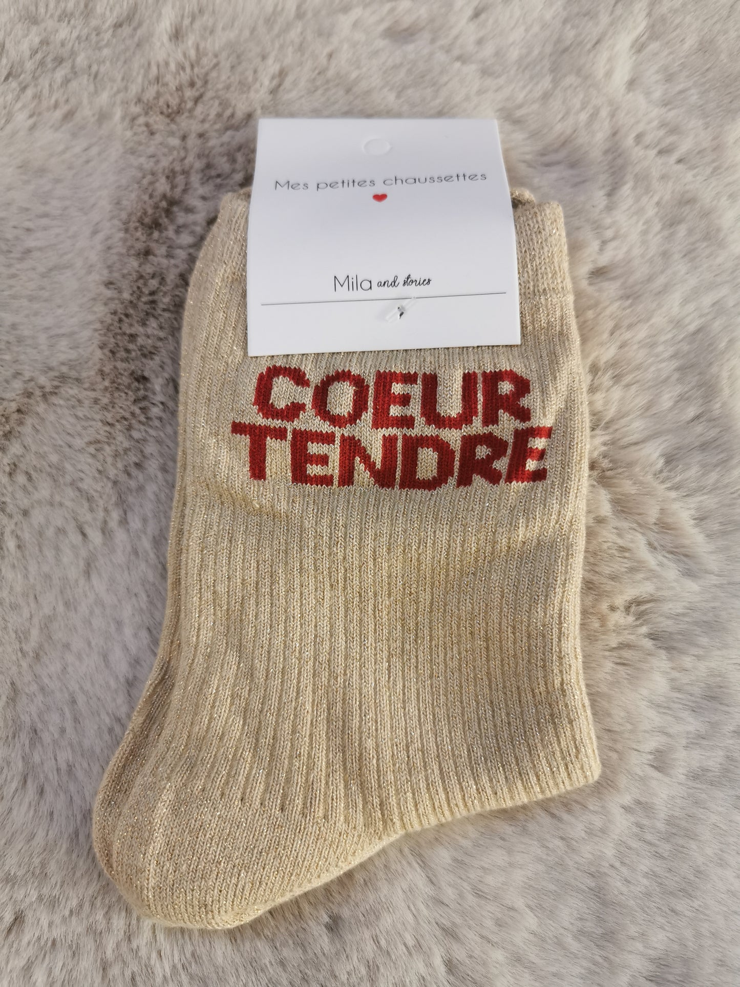Chaussettes COEUR TENDRE