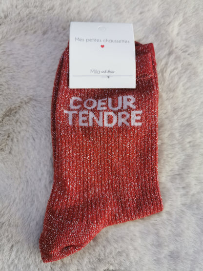 Chaussettes COEUR TENDRE