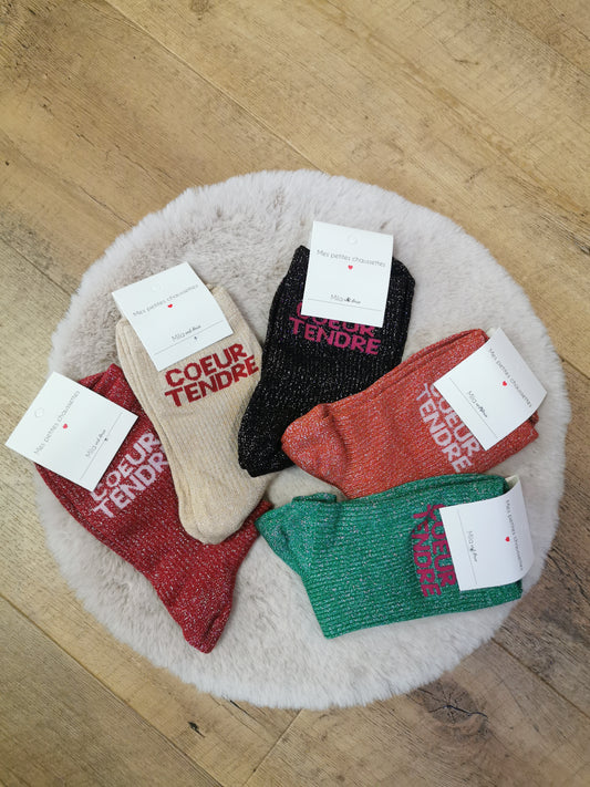 Chaussettes COEUR TENDRE