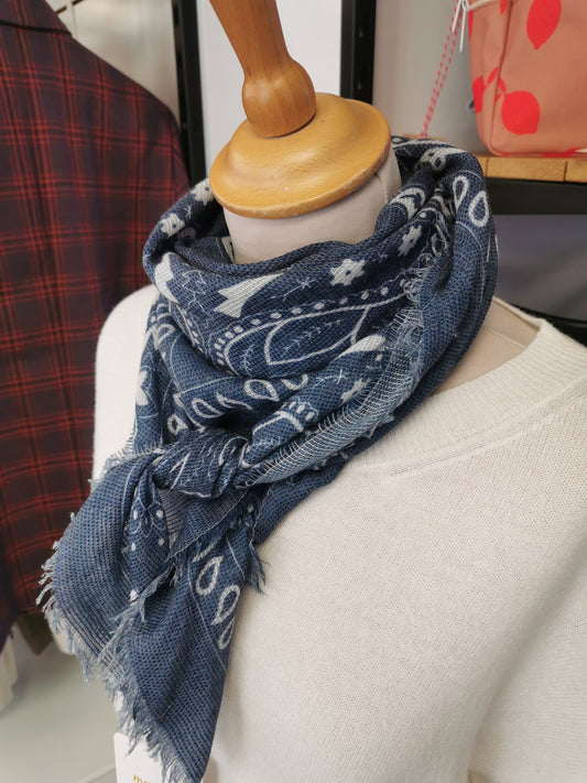 Foulard bandana NAVY - Marie Île de Ré