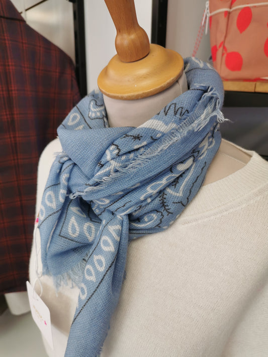 Foulard bandana CIEL - Marie Île de Ré