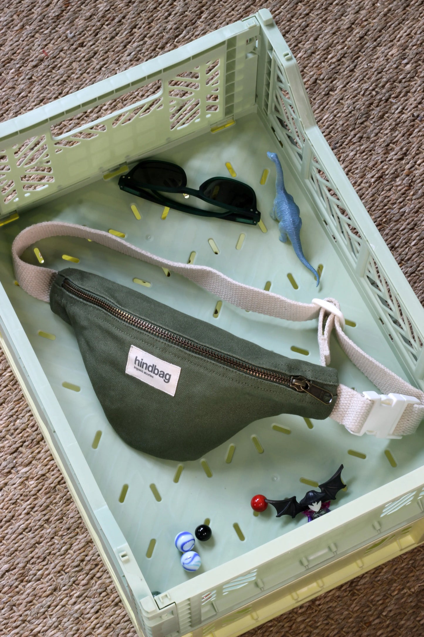 Sac Banane AUGUSTIN - OLIVE