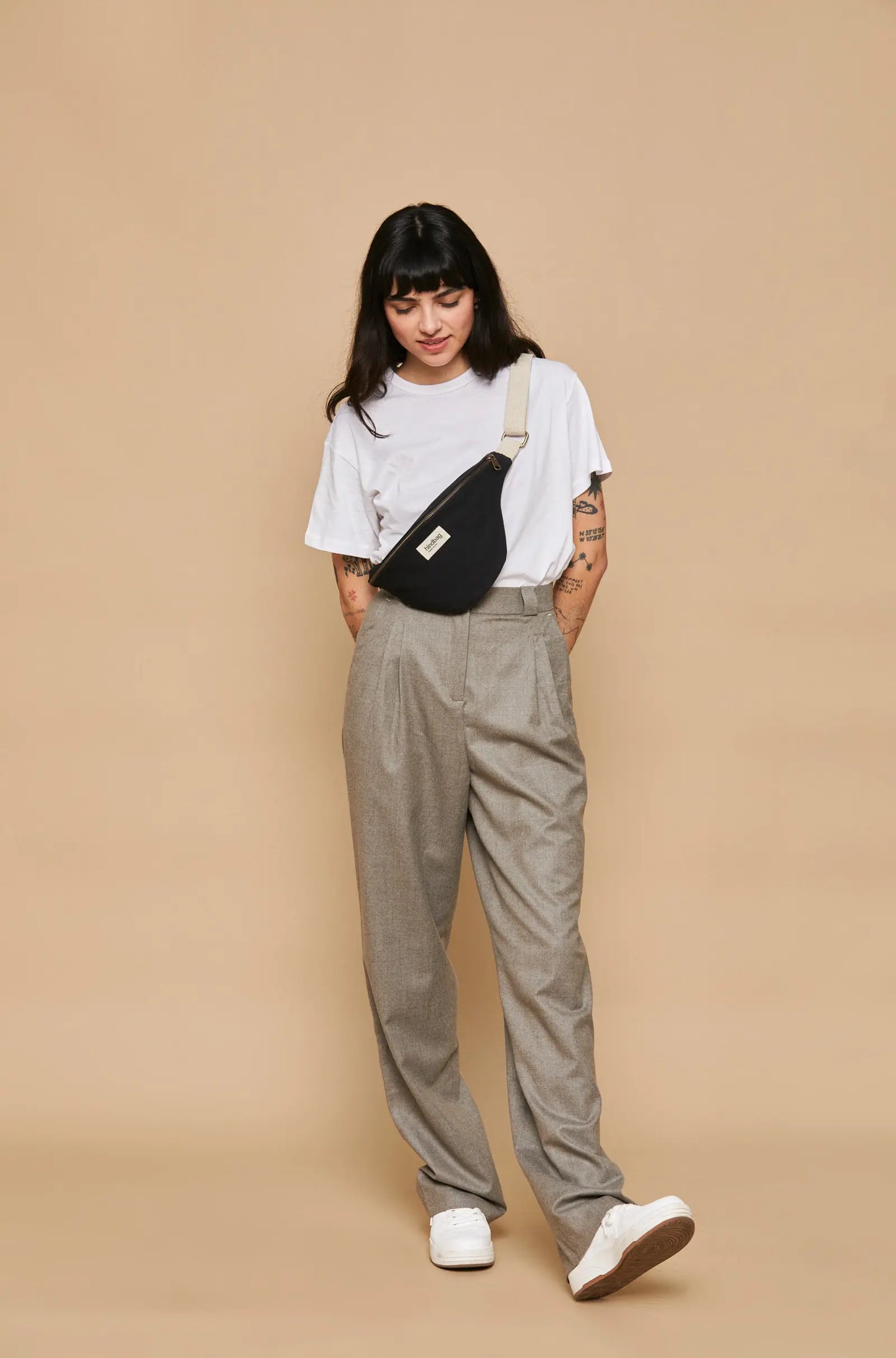 Sac banane NOIR - Olivia