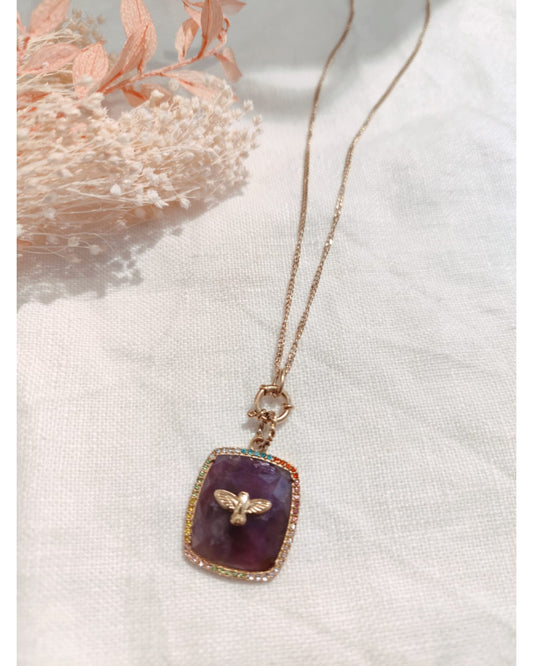 Sautoir PIERRE AMETHYSTE