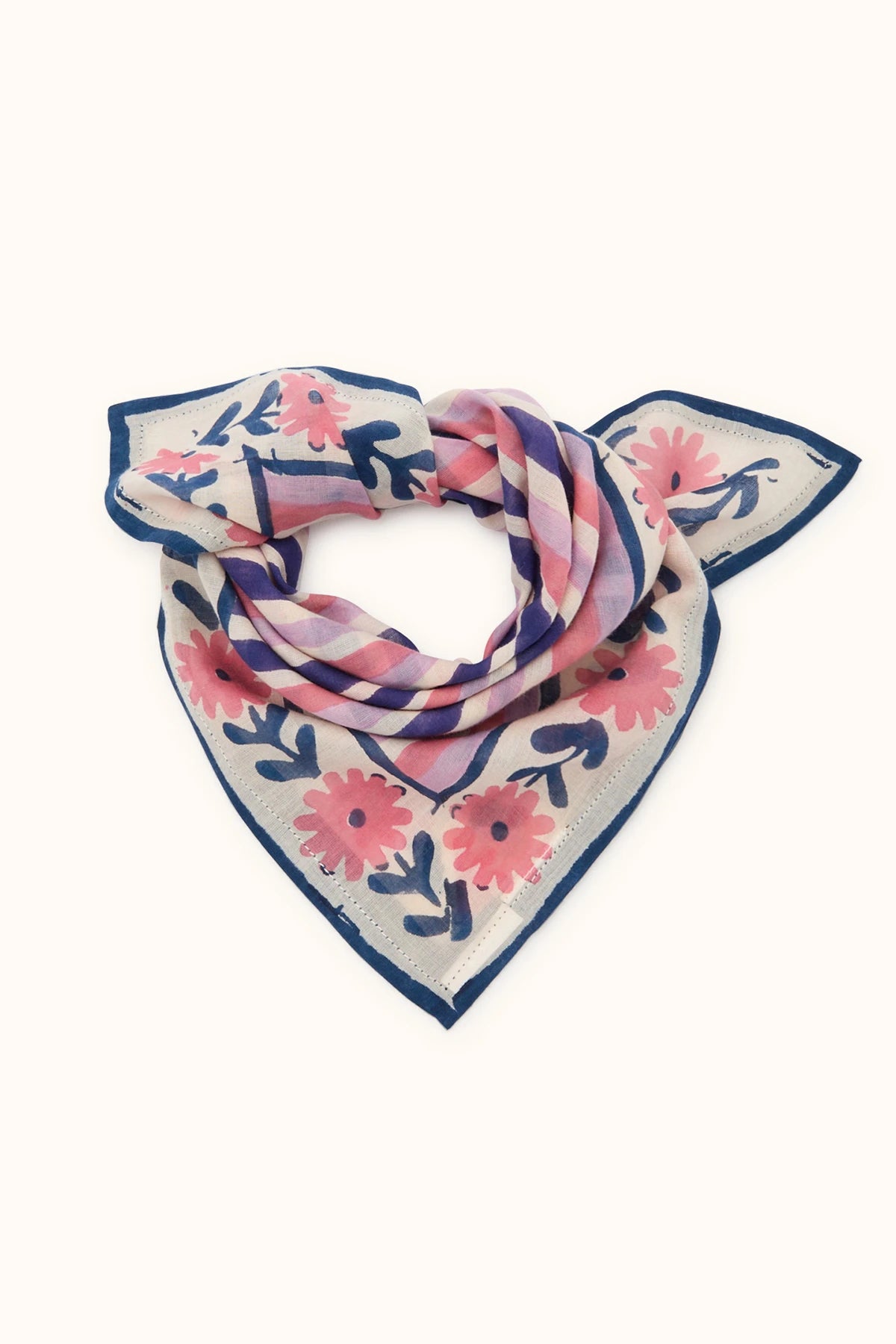 Foulard "Dupitta" FUTA TRUE BLUE - Apaches