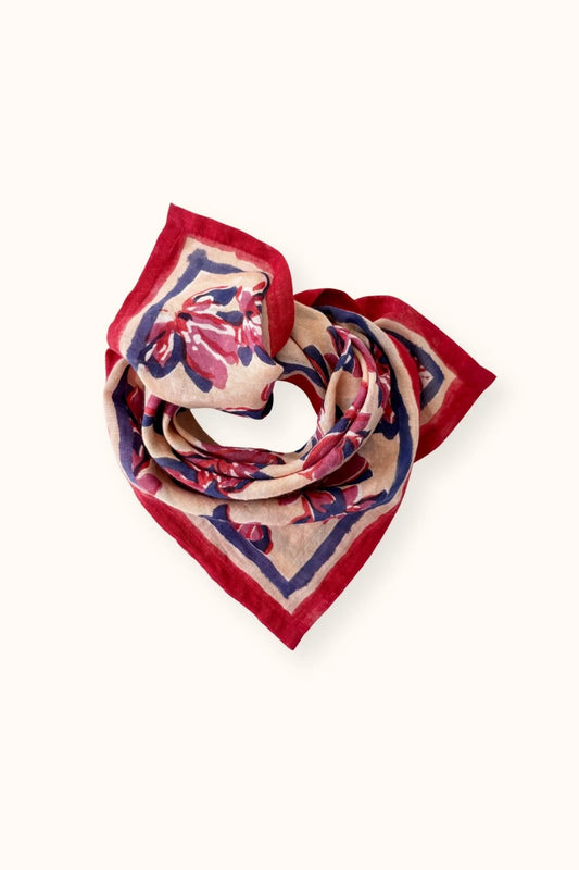 Foulard Manika "Dupitta" MACADAMIA - Apaches