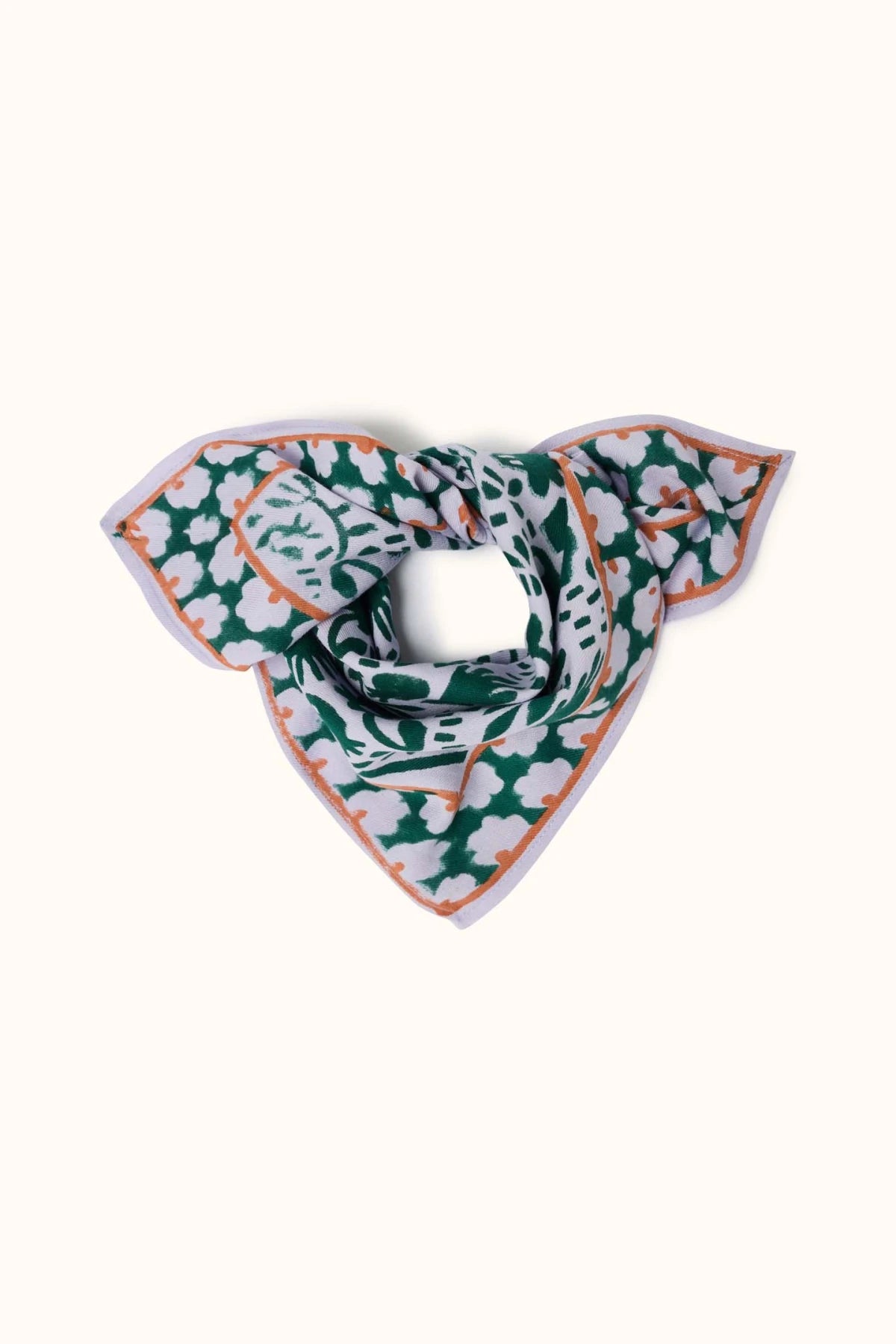 Foulard "Manika Bouquet" GARDEN LILA - Apaches
