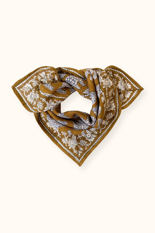 Foulard Manika "Ours" TAPENADE - Apaches
