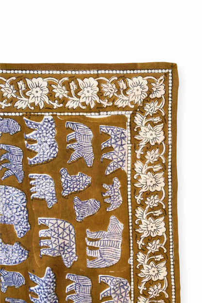 Foulard Manika "Ours" TAPENADE - Apaches
