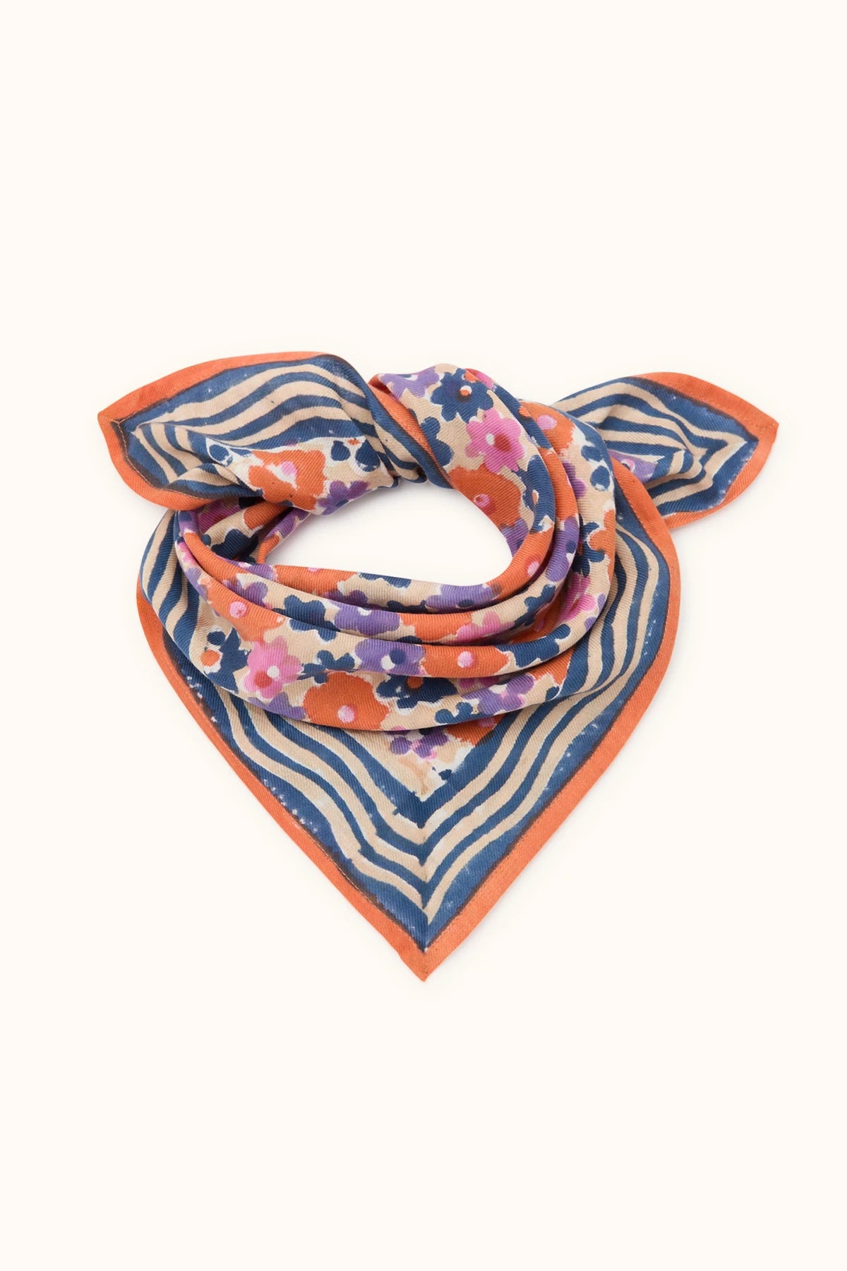 Foulard "Manika Paquerette" MACADAMIA - Apaches