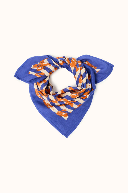 Foulard "Manika Sebastien" SEBASTIEN ORANGE - Apaches