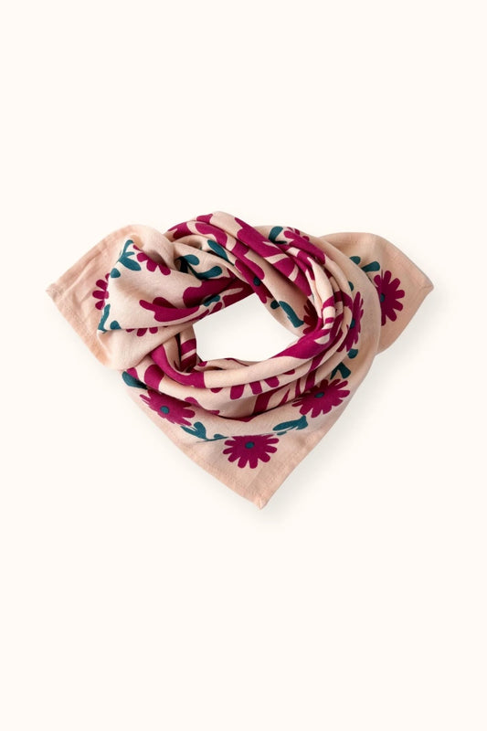 Foulard Manika "Rita" MACADAMIA - Apaches