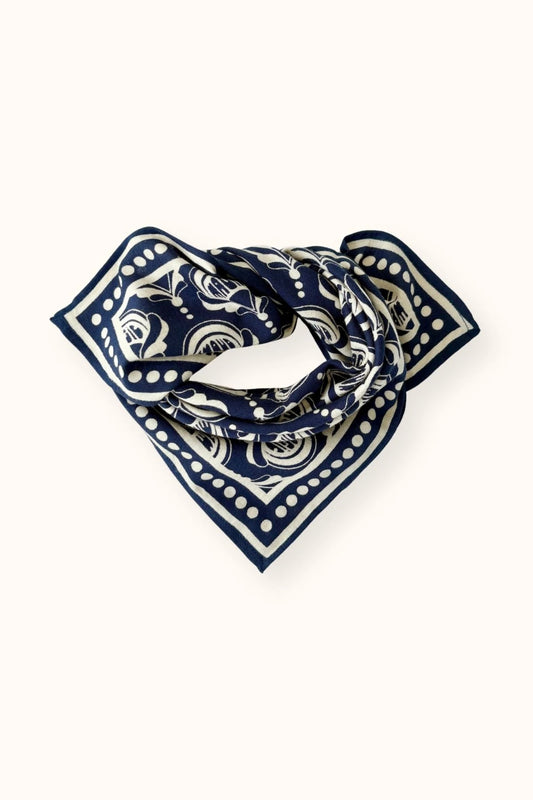 Foulard Manika "Wonderful" NAVY - Apaches