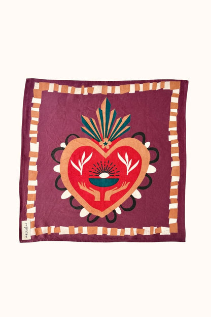 Foulard Manika "Corazon" CHERRY - Apaches