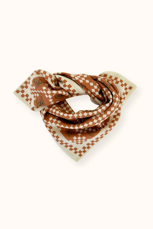 Foulard Manika "Tigro" RUST - Apaches
