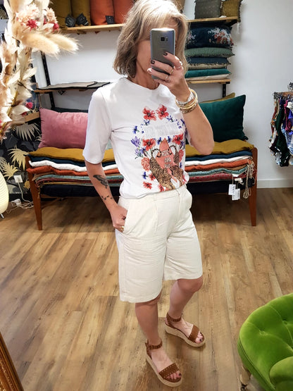 Short NATURAL MELANGE - Viamsha