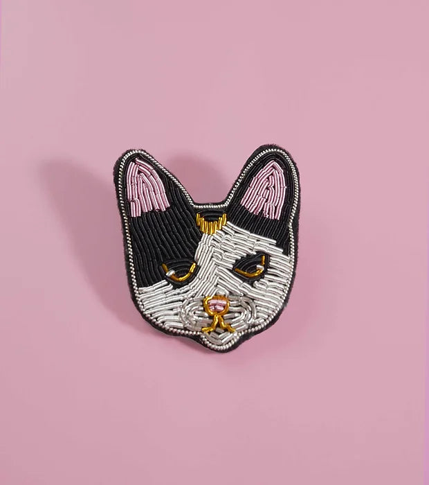 Broche - Cat Moon