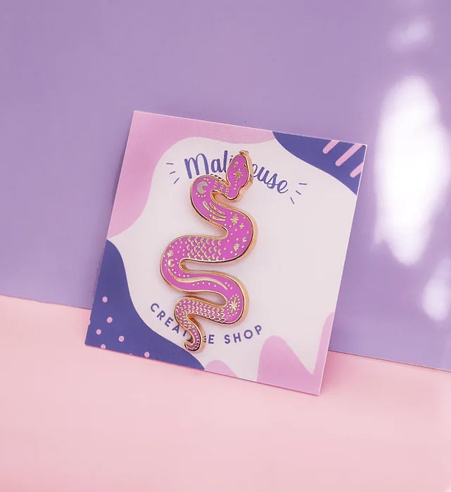 Pin's - Serpent Rose