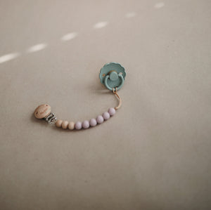 Attache sucette Halo - MAUVE