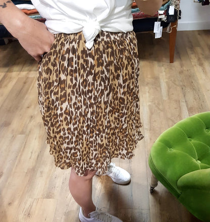 Jupe BLACK LEO - Vireneta