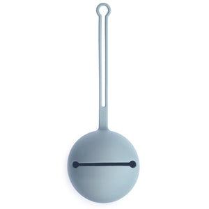 Etui sucette silicone (pacifier case) - POWDER BLUE