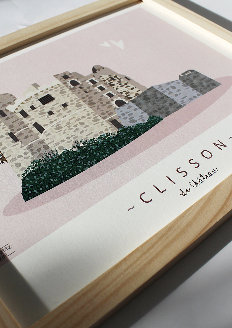 Illustration "Le château de Clisson"