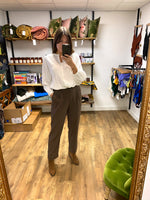 Charger l&#39;image dans la galerie, Pantalon Objsanni - Dark Earth
